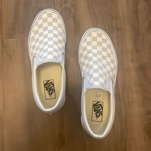 Vans CHECKERBOARD SLIP-ON, worn twice